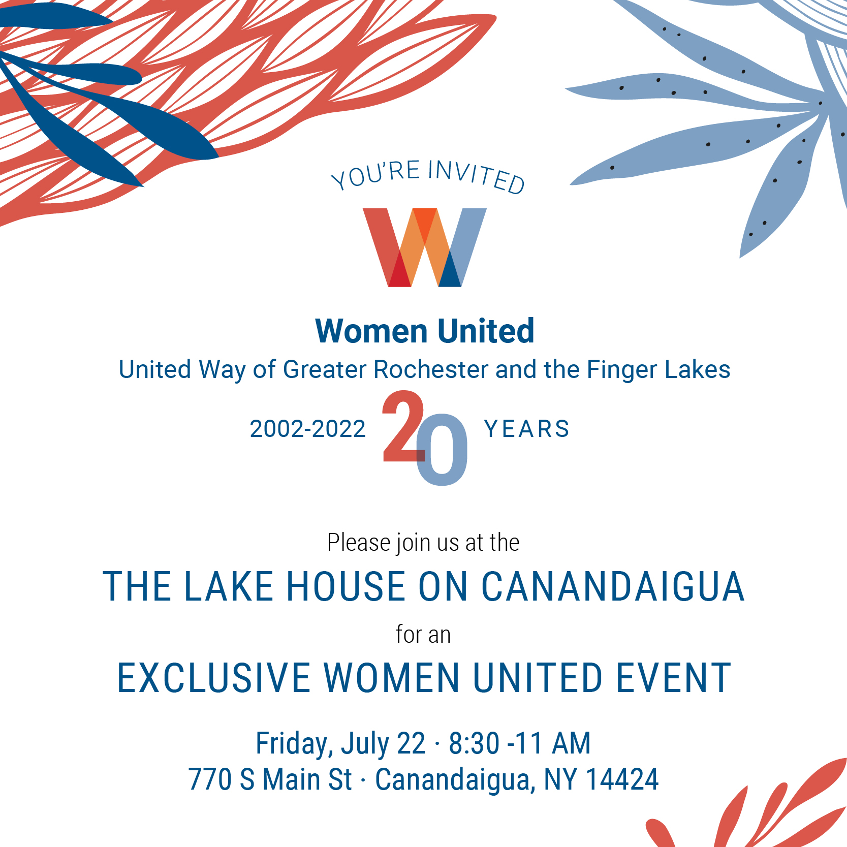 Women United at The Lake House